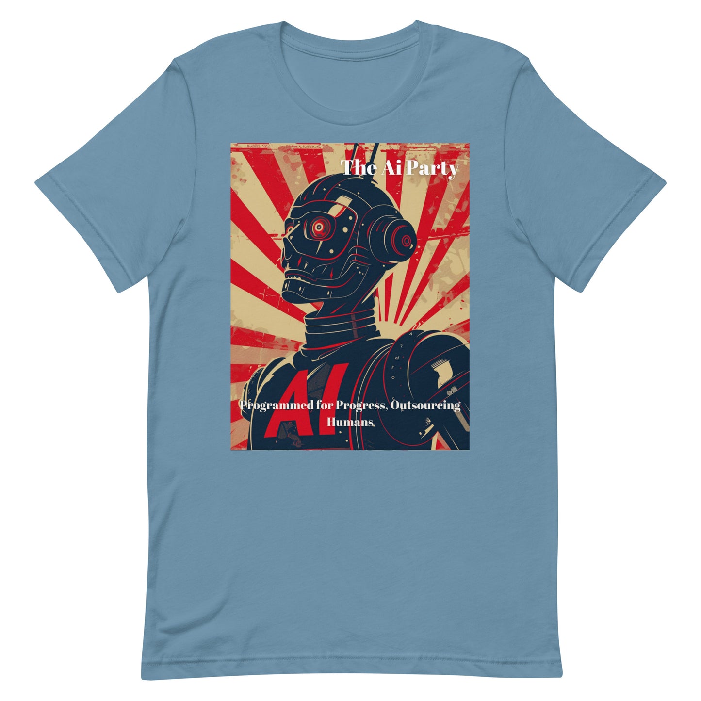 Programmed for Progress Unisex t-shirt -Ai Party