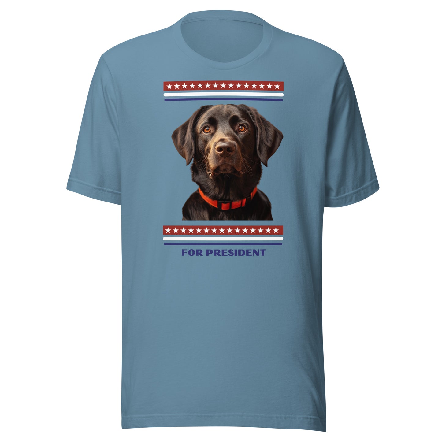 Black Labrador Retriever For President Unisex t-shirt