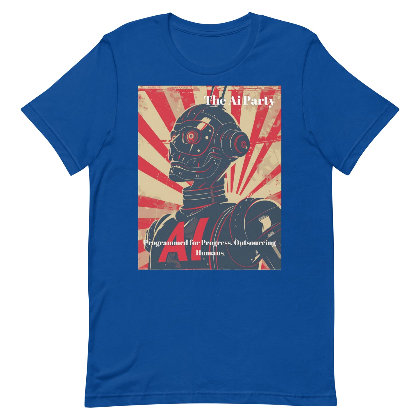 Programmed for Progress Unisex t-shirt -Ai Party