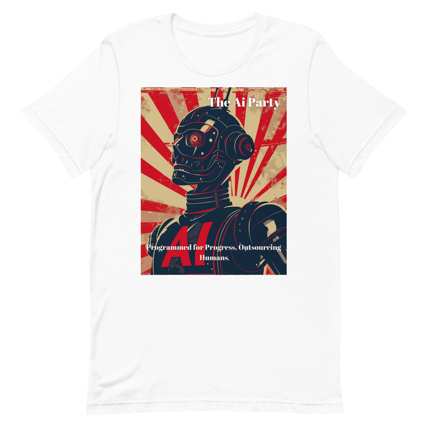 Programmed for Progress Unisex t-shirt -Ai Party