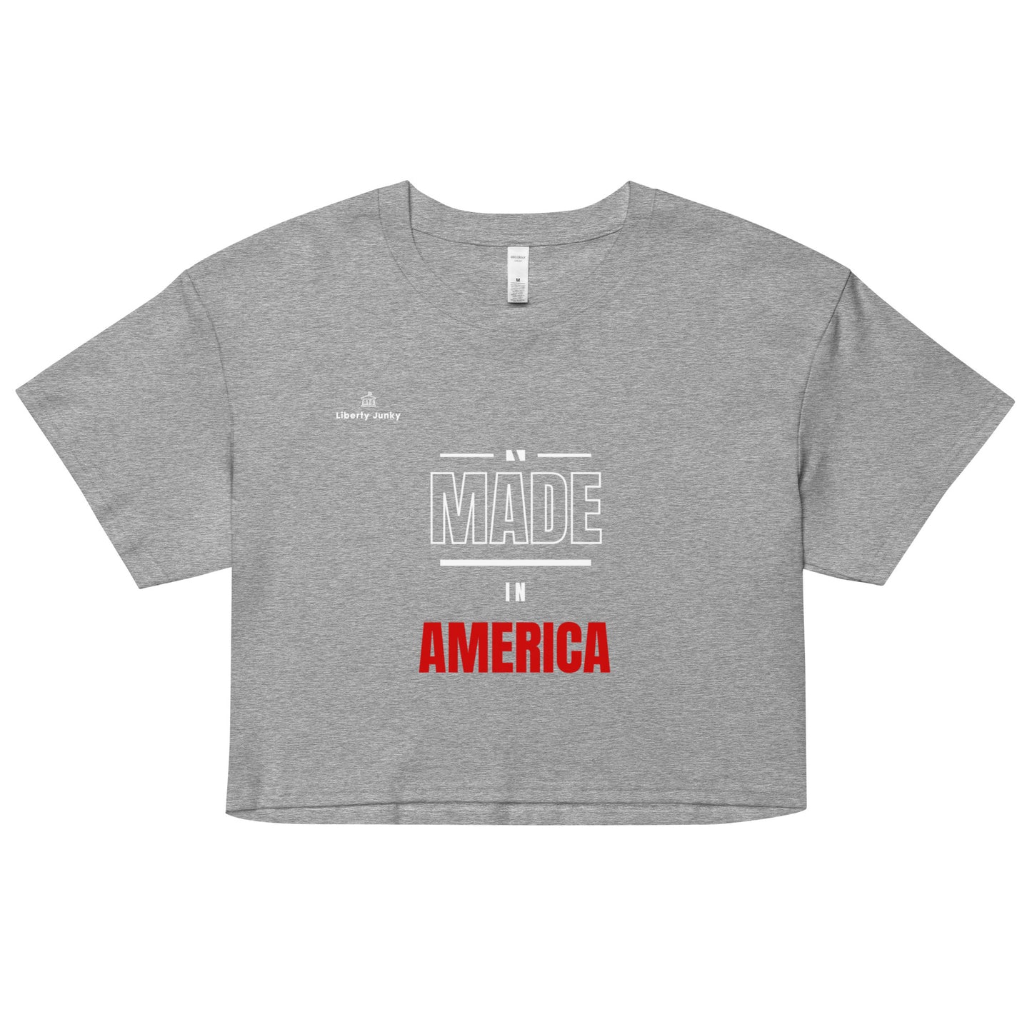 Made in America Women’s crop top