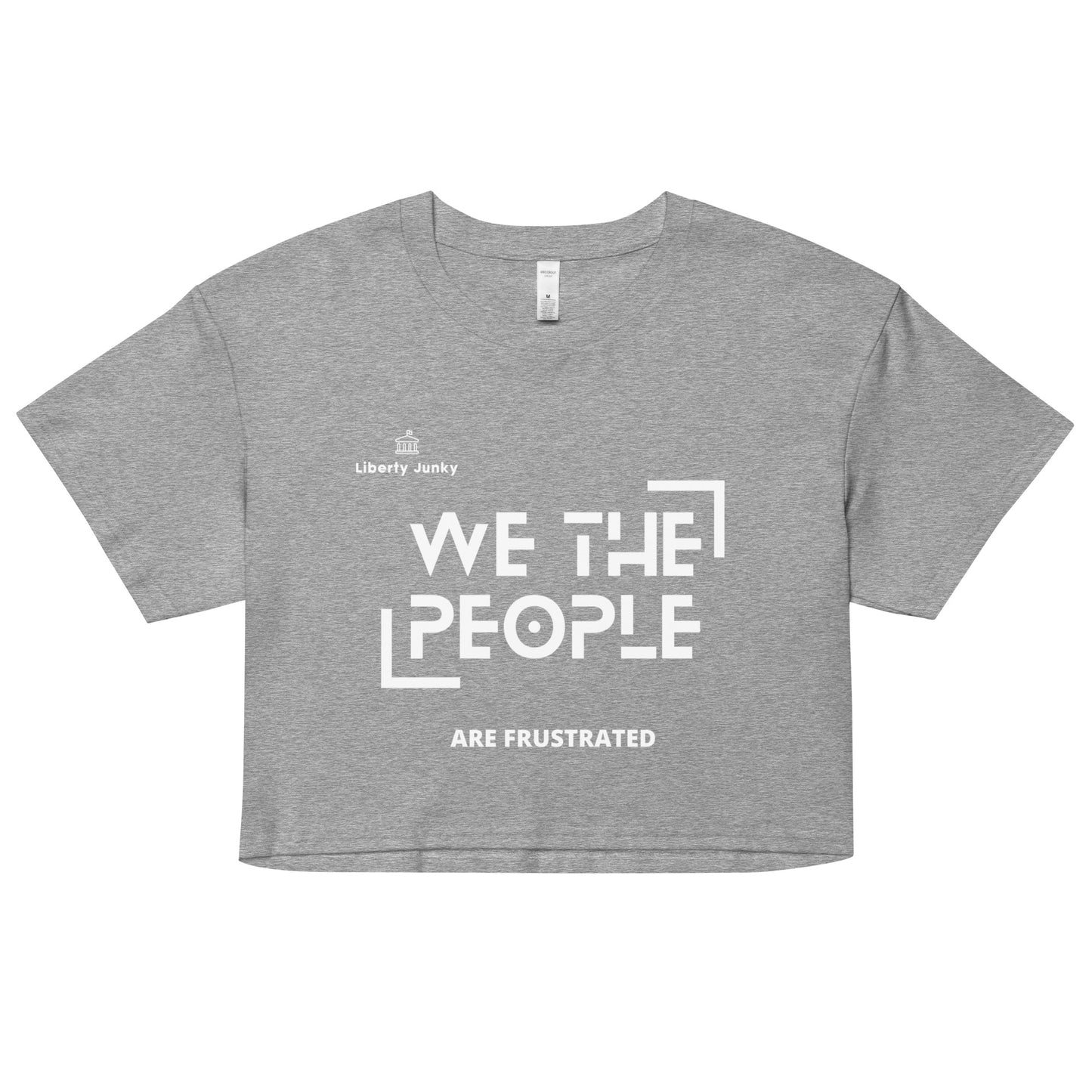 We The People - Women’s crop top