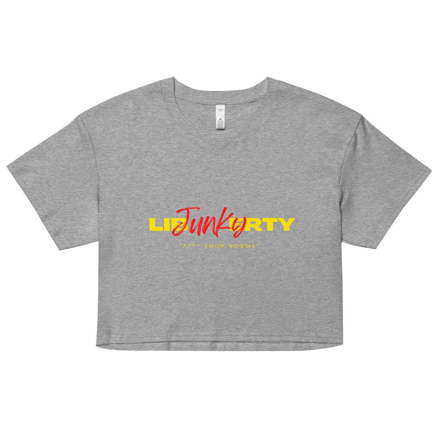 Liberty Junky F your Norms Women’s crop top