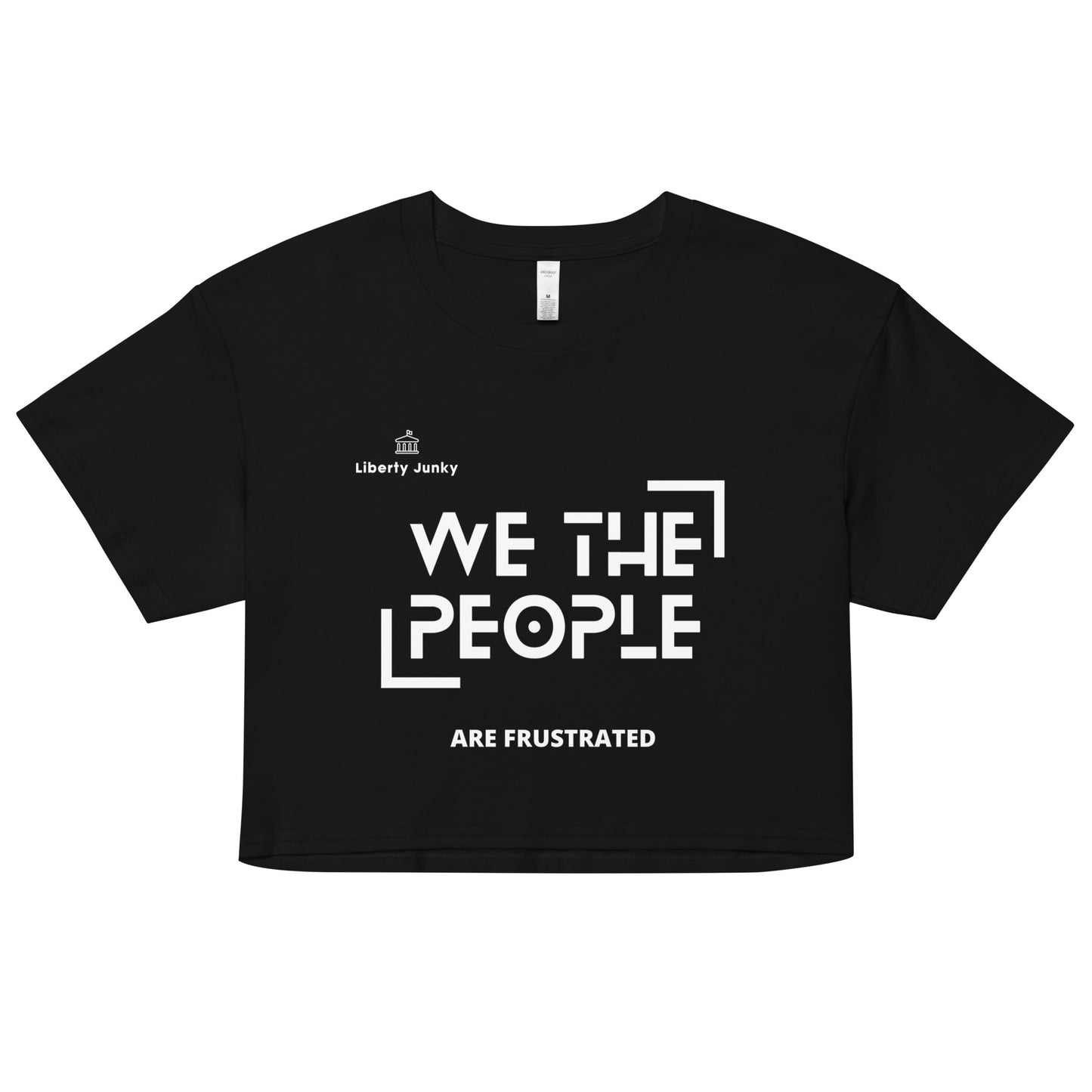 We The People - Women’s crop top