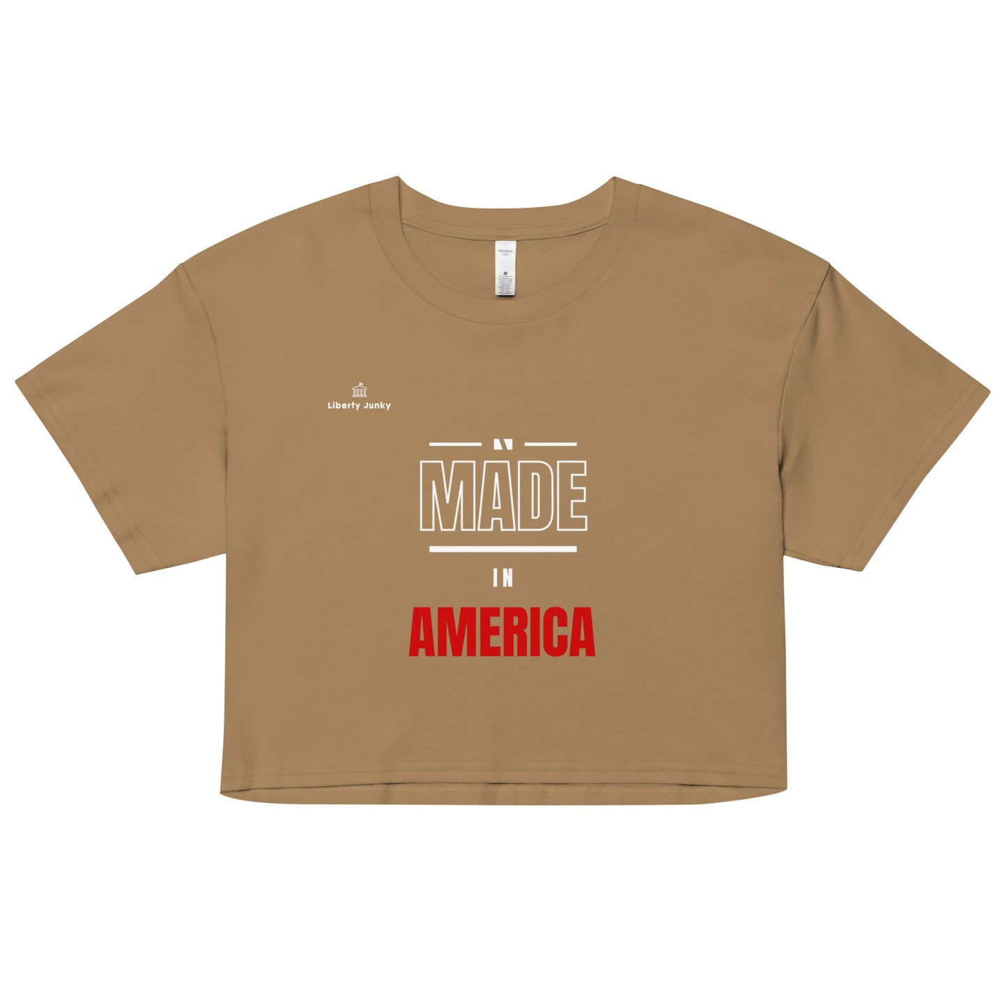 Made in America Women’s crop top