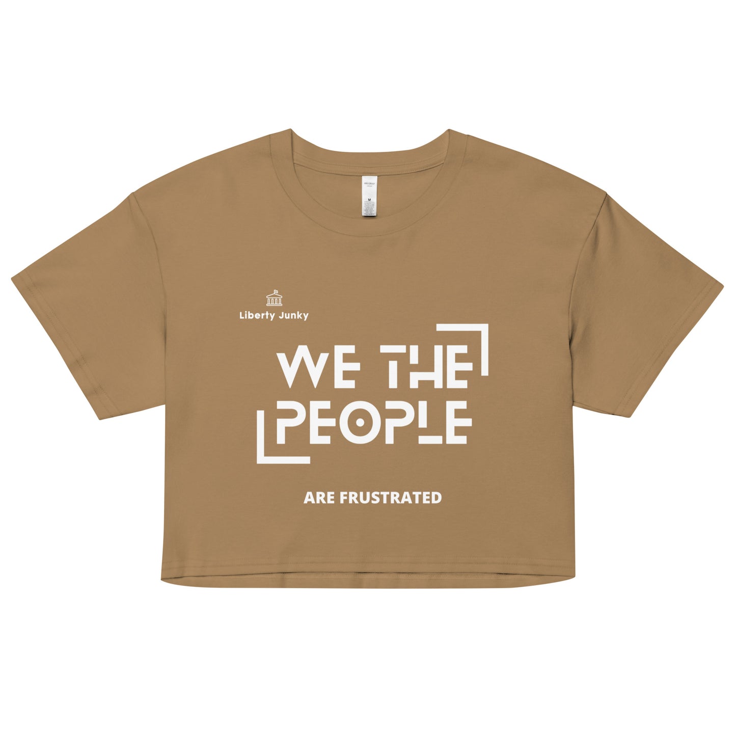 We The People - Women’s crop top