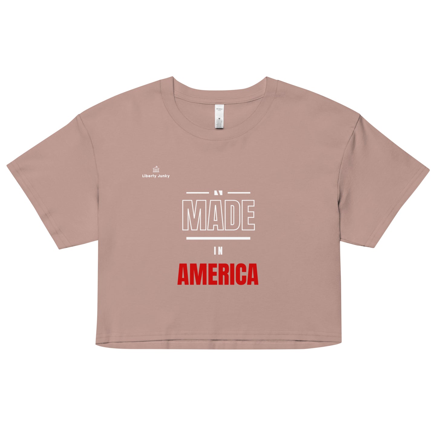 Made in America Women’s crop top