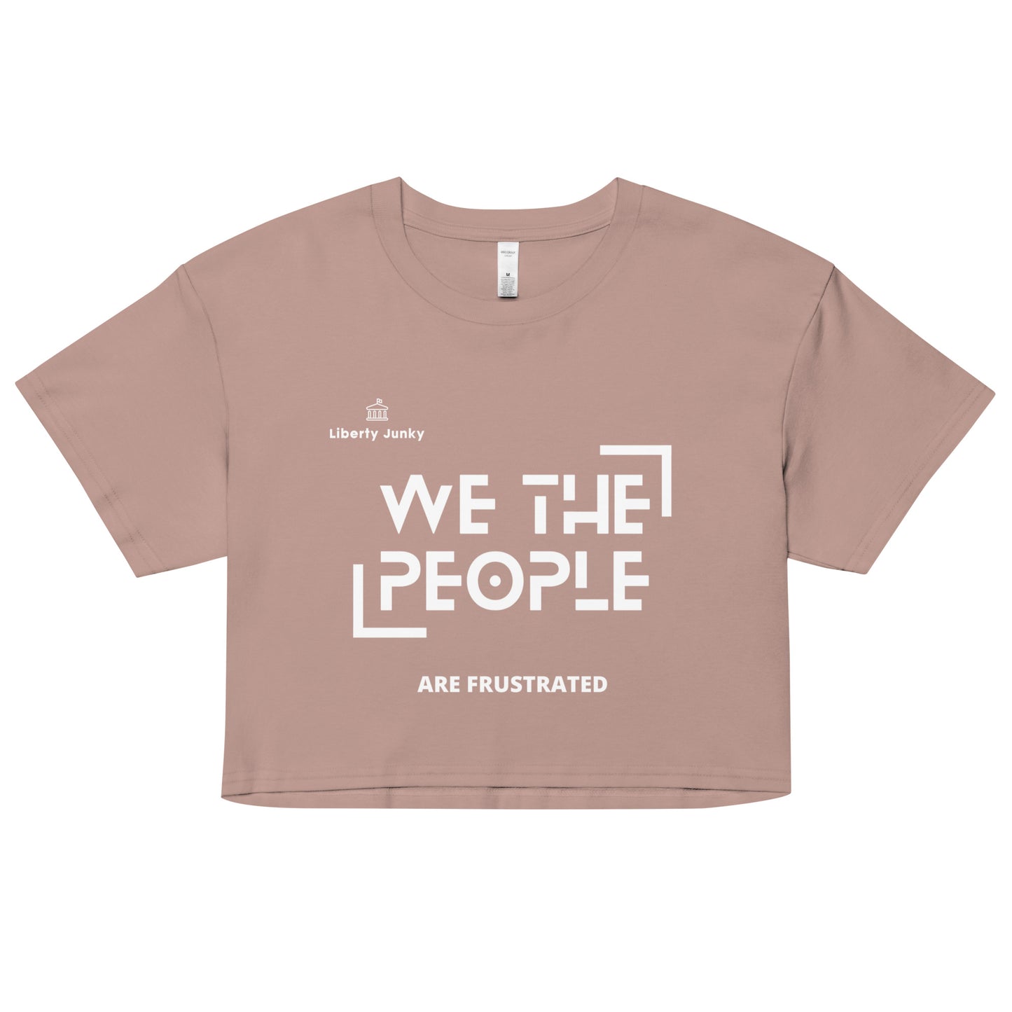 We The People - Women’s crop top