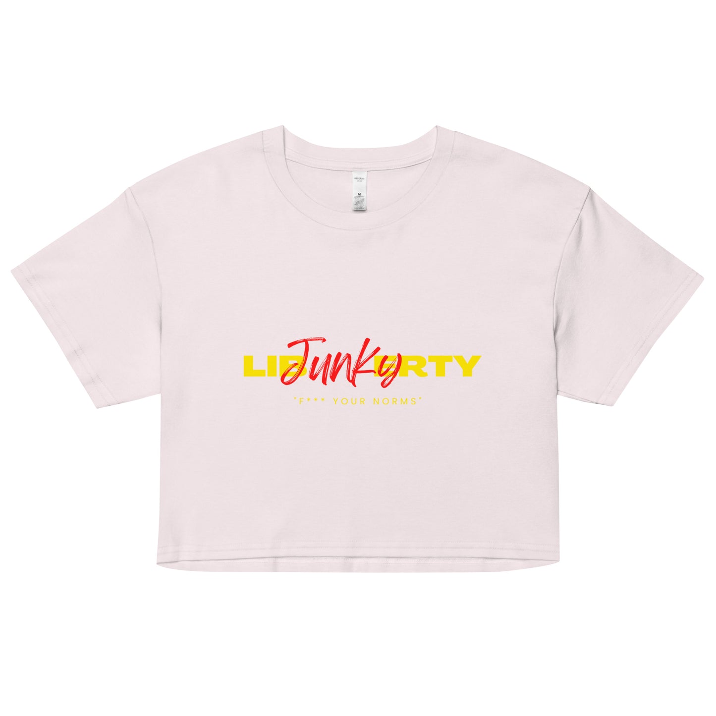 Liberty Junky F your Norms Women’s crop top