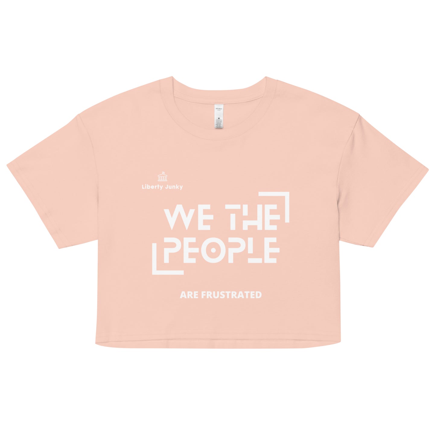 We The People - Women’s crop top