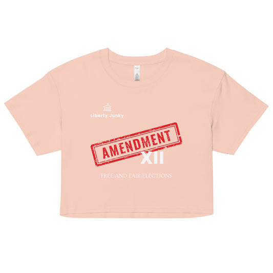 Amendment XII - Women’s crop top