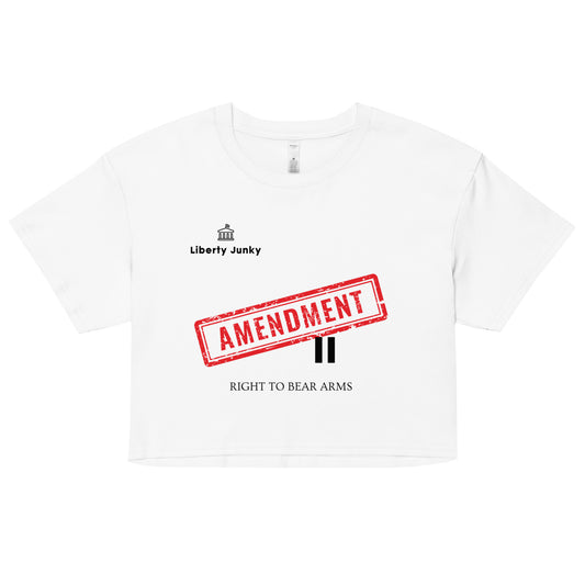 Amendment II - Women’s crop top