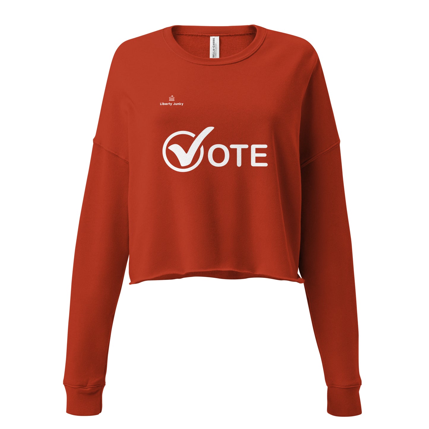 Vote - Crop Sweatshirt