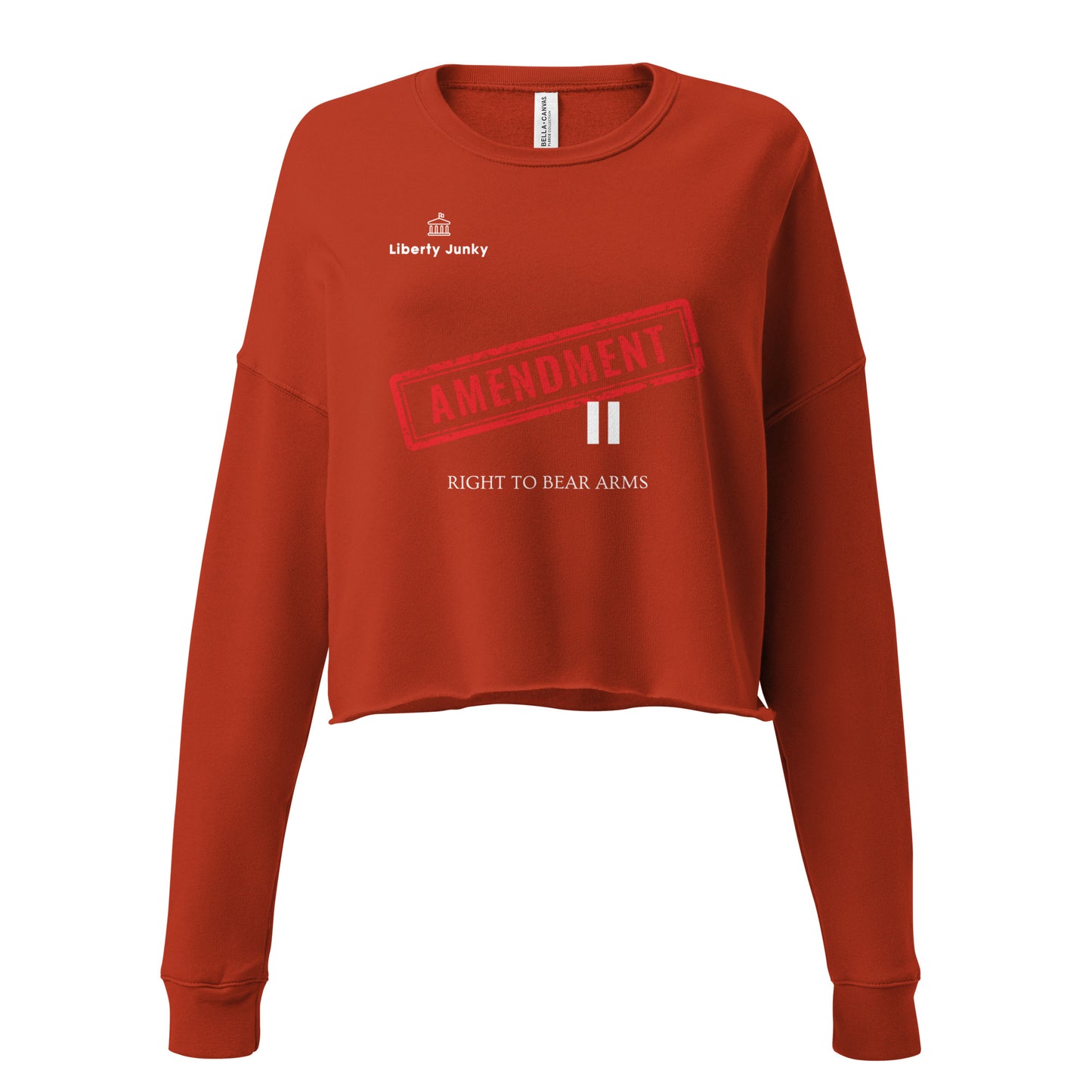 Amendment II - Crop Sweatshirt