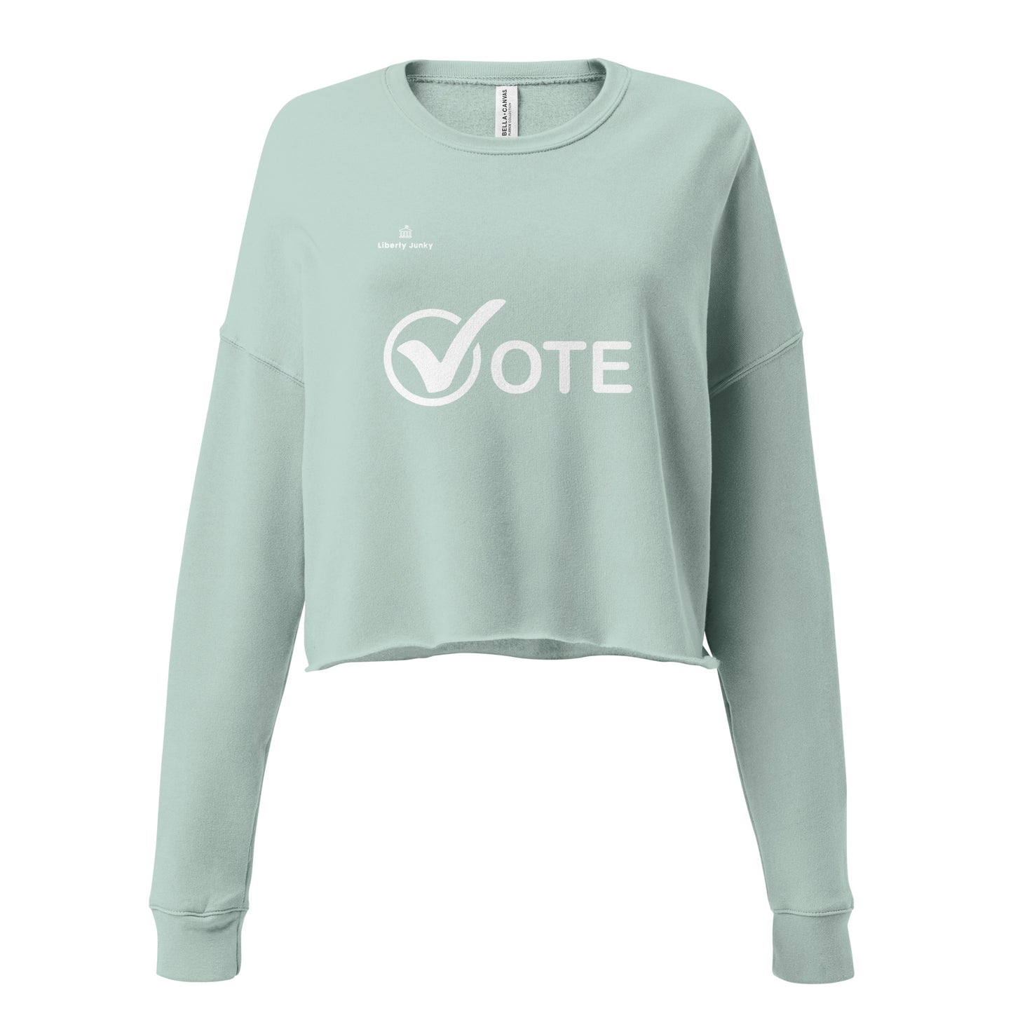 Vote - Crop Sweatshirt