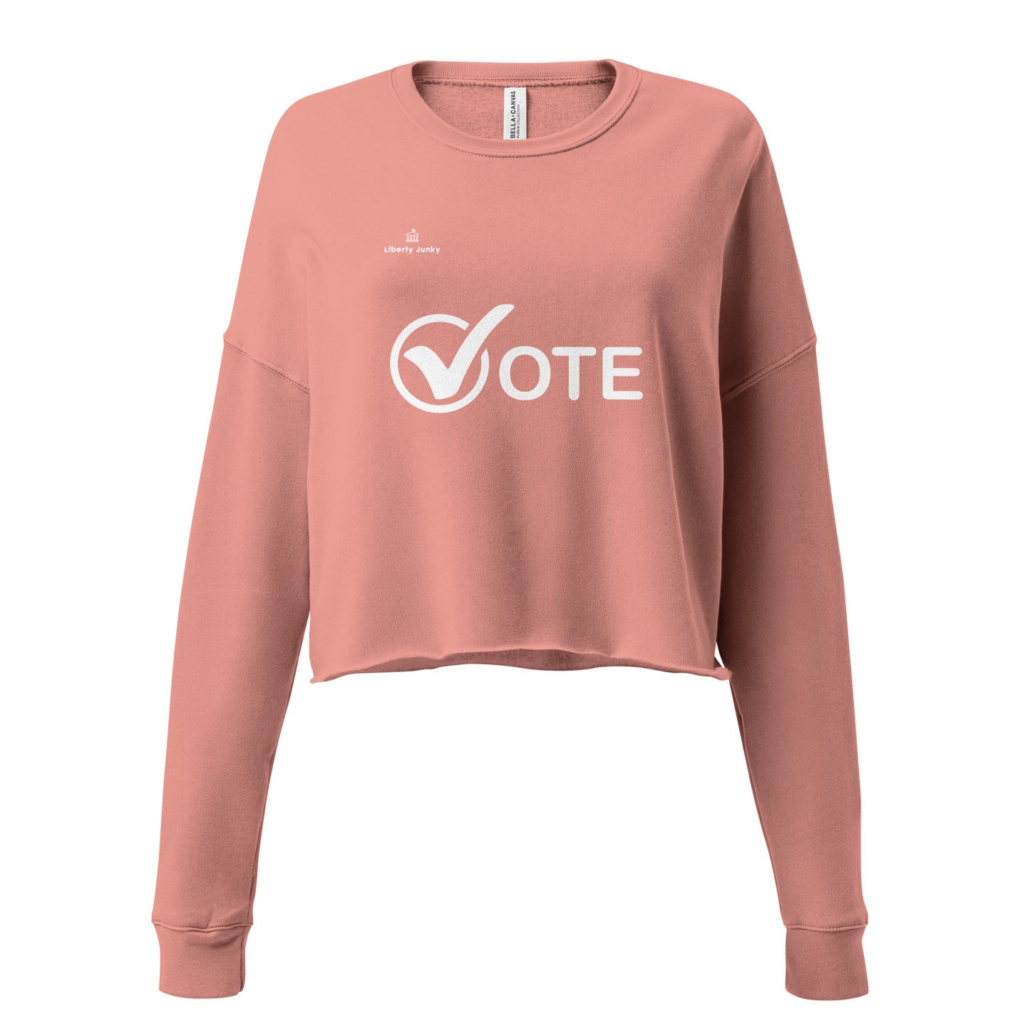 Vote - Crop Sweatshirt