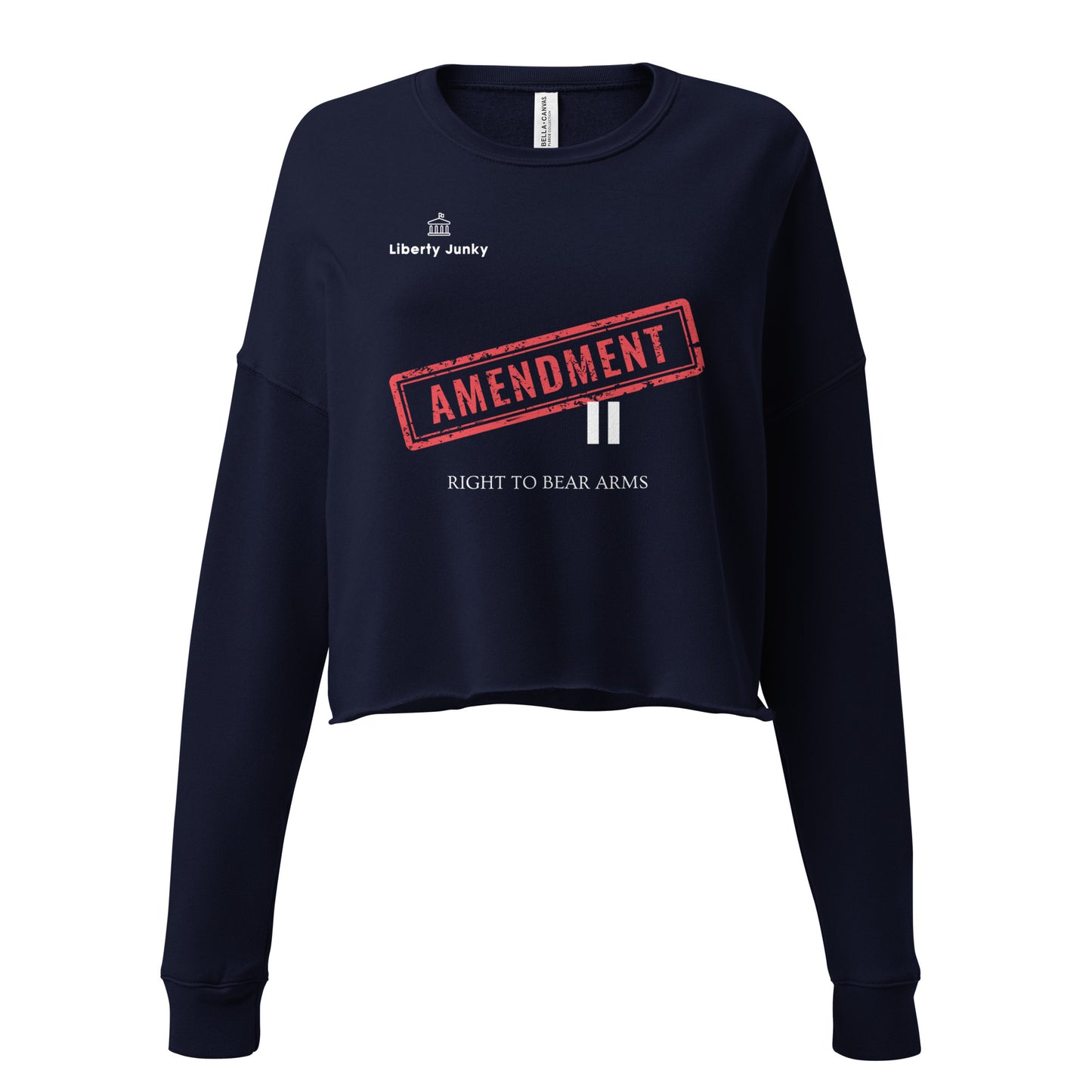 Amendment II - Crop Sweatshirt