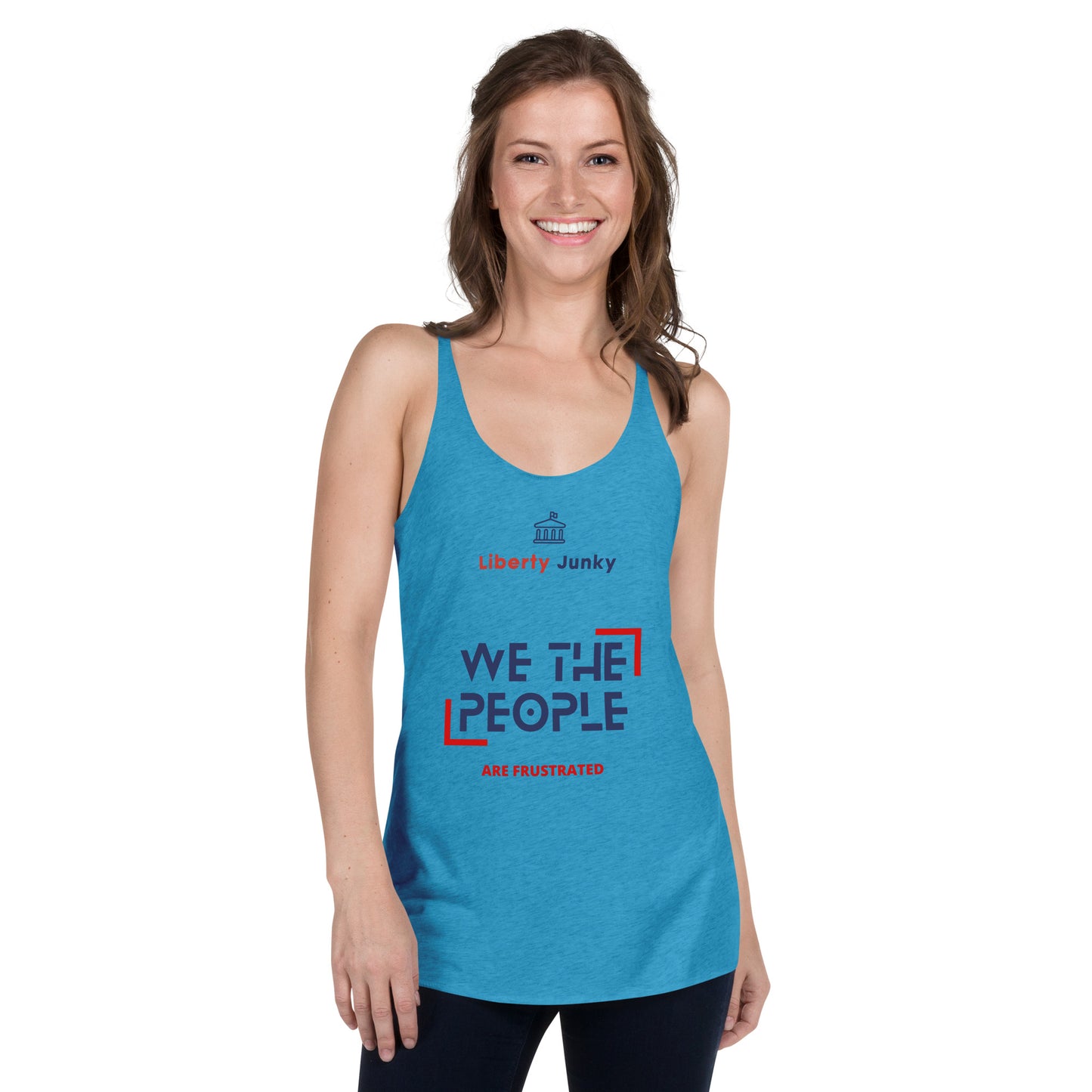 We The People Women's Racerback Tank